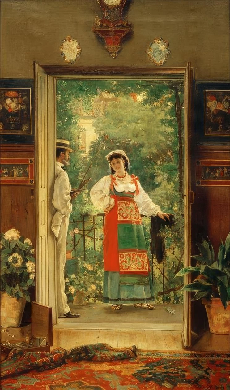 Alfred Émile Stevens - Atelier di Alfred Knyff, Brüssel, Musées Royaux Des Beaux, Arts